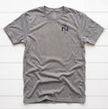 Neptunes Monogram T-Shirt in Grey Triblend