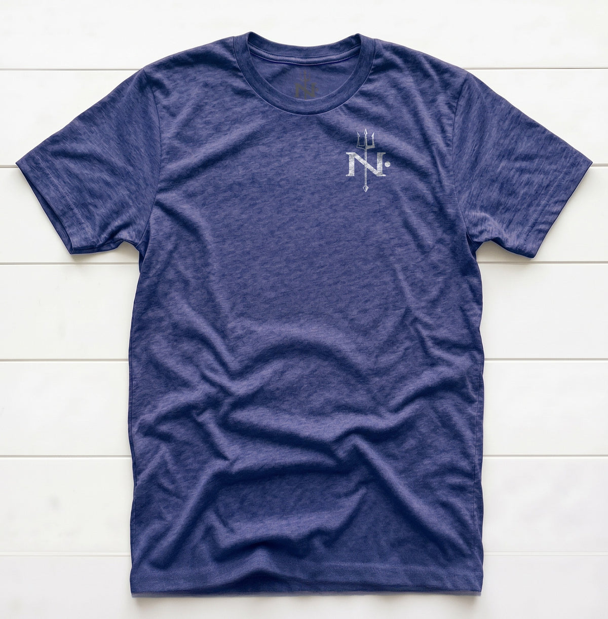 N Monogram in Navy Triblend