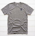 Neptunes Octopus Logo T-Shirt in Grey Triblend